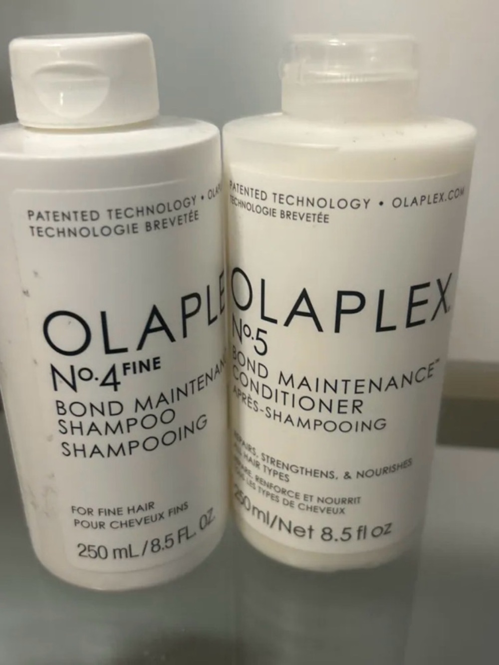 Olaplex No 4 Fine Bond Maintenance Shampoo No 5 Conditioner 8.5oz New Unboxed
